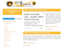 Tablet Screenshot of magiainterior.com